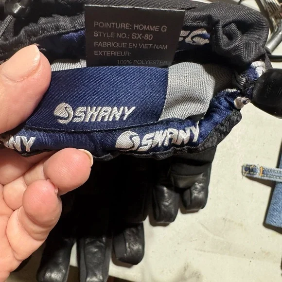 Men’s Swany Ski Gloves, Size Large - Picture 4 of 5